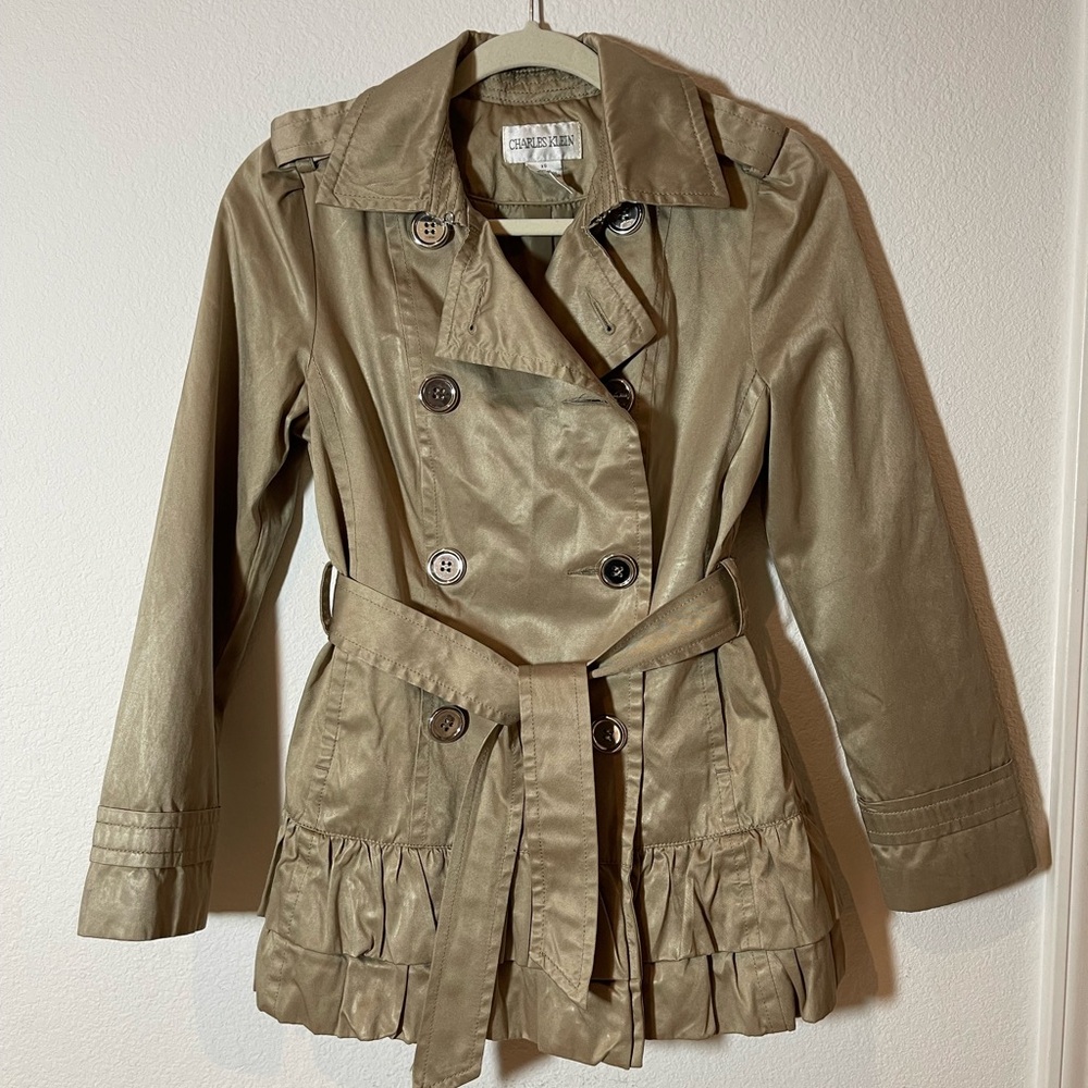 Charles Klein Double Breasted Coat